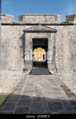 El fuerte de San Miguel de Campeche es un ejemplo signicativo de la arquitectura militar campechana, se conaluyó gracias al proyecto del Ing Agus Banque D'Images