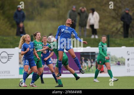 DURHAM, ROYAUME-UNI. 2 MAI Mollie LAMBERT de Durham Women pendant le match de championnat féminin FA entre Durham Women FC et Coventry United au château de Maiden, à Durham City, le dimanche 2 mai 2021. (Credit: Mark Fletcher | MI News) Credit: MI News & Sport /Alay Live News Banque D'Images