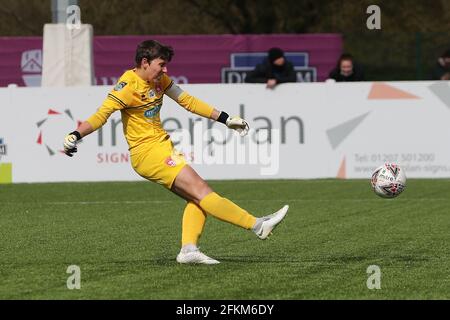 DURHAM, ROYAUME-UNI. 2 MAI Sue WOOD de Coventry United lors du match de championnat féminin FA entre Durham Women FC et Coventry United au château de Maiden, à Durham City, le dimanche 2 mai 2021. (Credit: Mark Fletcher | MI News) Credit: MI News & Sport /Alay Live News Banque D'Images