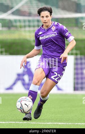 Florence, Italie. 02 mai 2021. Sara Baldi (Fiorentina Femminile) pendant l'ACF Fiorentina Femminile contre Pink Bari, football italien Serie A Women Match à Florence, Italie, mai 02 2021 crédit: Independent photo Agency/Alamy Live News Banque D'Images