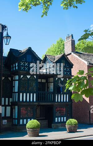 La Maison du prêtre, Prestbury , Cheshire Banque D'Images