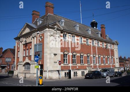 L'hôtel de ville de Henley sur la Tamise dans l'Oxfordshire Le Royaume-Uni Banque D'Images