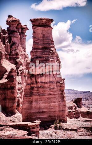 Parc national de Talampaya. La Rioja, Argentine. Banque D'Images