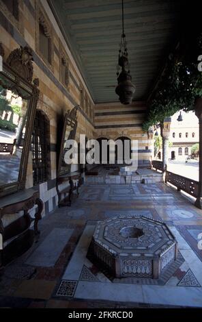 Azm Palace, Damas, Syrie Banque D'Images