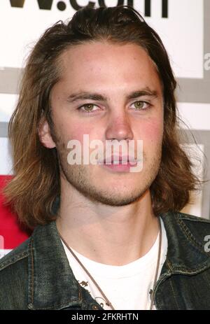 NEW YORK, NY- 16 MAI : Taylor Kitsch arrive à EW/Matrix Men 2006 Upfront, qui s'est tenu au Manor, le 16 mai 2006, à New York. Crédit : Joseph Marzullo/MediaPunch Banque D'Images