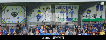 PHOTO DE AFC WIMBLEDON V WATFORD. 23/7/2011. PHOTO DAVID ASHDOWN Banque D'Images