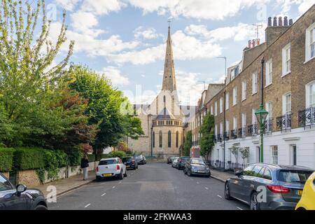 Juillet 2020. Londres. Église arménienne de St Yeghiche, Londres, Angleterre Banque D'Images