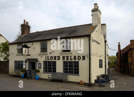 The Lord Nelson Inn, Sutton on Trent, Notinghamshire Banque D'Images