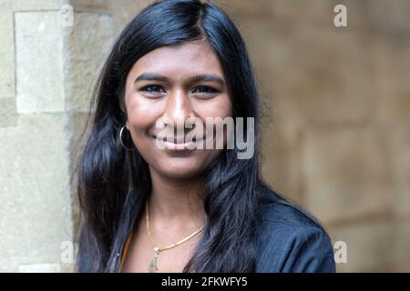 Royaume-Uni /Londres / 25.01.2019 Ash Sarkar journaliste et activiste britannique . Banque D'Images