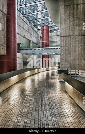 General Motors Renaissance Center à Detroit, MI Banque D'Images