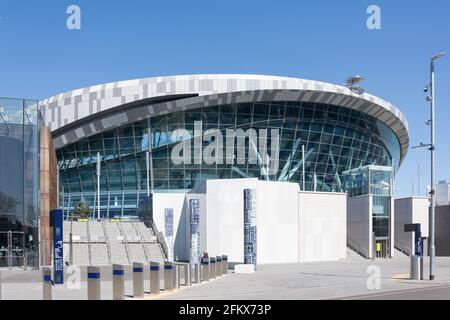 New White Hart Lane Stadium, High Street, Tottenham, London Borough of Haringey, Greater London, Angleterre, Royaume-Uni Banque D'Images