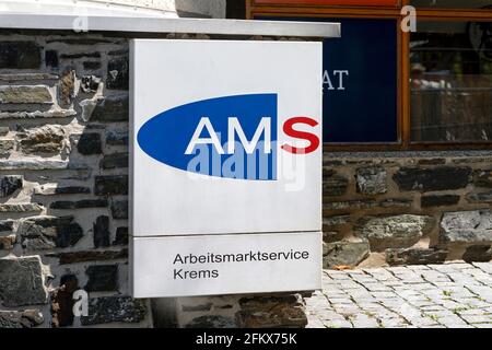 Service de l'emploi Krems Basse-Autriche, Autriche Banque D'Images