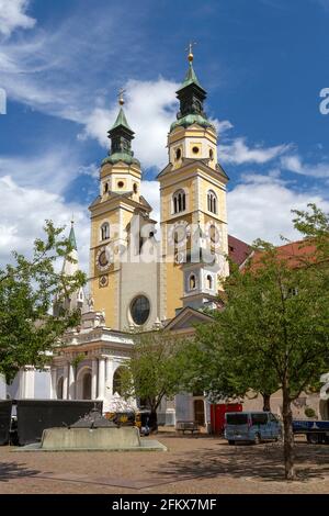 Brixner Dom, Brixen dans le Tyrol du Sud Banque D'Images