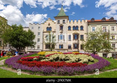 Hôtel de ville, Brixen dans le Tyrol du Sud, Italie Banque D'Images