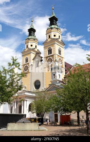 Brixner Dom, Brixen dans le Tyrol du Sud, Italie Banque D'Images