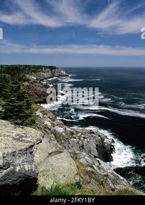 Mohegan Island, Maine Banque D'Images