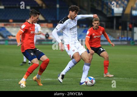 Luton, Royaume-Uni. 04e mai 2021. Matt Crooks de Rotherham United (M) en action. EFL Skybet Championship Match, Luton Town v Rotherham Utd au Kenilworth Road Stadium de Luton, Bedfordshire, le mardi 4 mai 2021. Cette image ne peut être utilisée qu'à des fins éditoriales. Utilisation éditoriale uniquement, licence requise pour une utilisation commerciale. Aucune utilisation dans les Paris, les jeux ou les publications d'un seul club/ligue/joueur. photo par Steffan Bowen/Andrew Orchard sports photographie/Alay Live news crédit: Andrew Orchard sports photographie/Alay Live News Banque D'Images