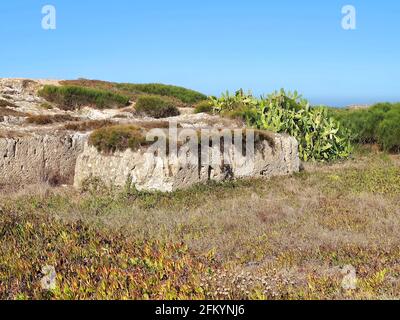 Belle côte de Porto Covo dans la région de l'alentejo Portugal Banque D'Images