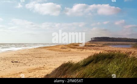 Covehithe Beach, Suffolk, Angleterre Banque D'Images