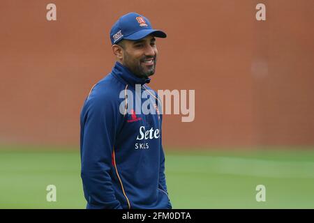 Ravi Bopara d'Essex pendant Cambridge MCCU vs Essex CCC, anglais MCC University Match Cricket au Fenner's le 7 avril 2018 Banque D'Images