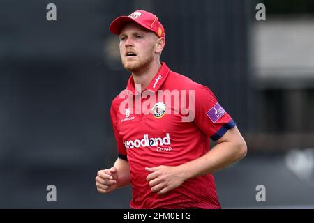 Jamie porter d'Essex pendant Essex Eagles vs Yorkshire Vikings, Royal London un-Day Cup Play-Off Cricket au terrain du comté de Cloudfm le 14 juin 20 Banque D'Images