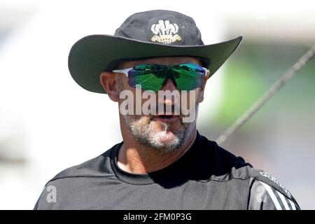 Michael Di Venuto, entraîneur-chef de Surrey, pendant Essex Eagles vs Surrey, Vitality Blast T20 Cricket au terrain du comté de Cloudfm, le 5 août 2018 Banque D'Images