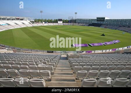 Vue générale du terrain devant Hampshire vs Essex Eagles, Royal London One-Day Cup Cricket au Ageas Bowl le 23 mai 2018 Banque D'Images