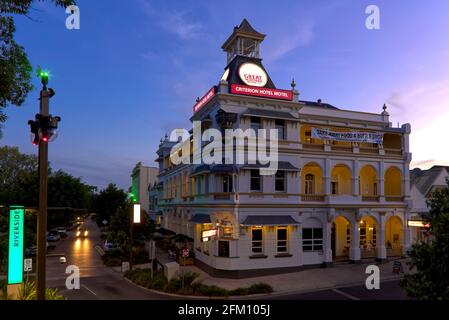 The Criterion Hotel (1889) Rockhampton Queensland Australie Banque D'Images