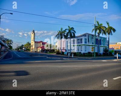 Brag - la galerie d'art régionale de Bundaberg dans quoi Était à l'origine la douane House (1902) sur Quay Street Bundaberg Queensland Australie Banque D'Images