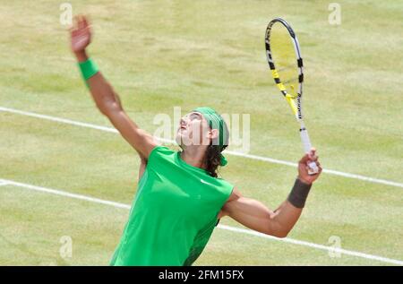 LE CHAMPIONNAT ARTOIS AU QUEENS CLUB DEMI-FINALE R.NADEL V A.RODDICK. 14/6/2008. PHOTO DAVID ASHDOWN Banque D'Images