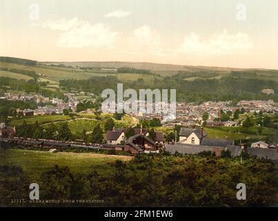 Okehampton, Devon vers 1890-1900 Banque D'Images