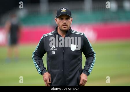 Aaron Finch de Surrey, devant Essex Eagles vs Surrey, Viality Blast T20 Cricket au terrain du comté de Cloudfm, le 19 juillet 2019 Banque D'Images