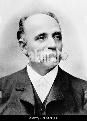 Camillo Golgi. Portrait du biologiste et pathologiste italien, Camillo Golgi (1843-1926), c. 1903 Banque D'Images