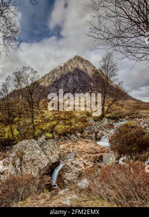 Buachaville Etive Mor - Glencoe, Écosse Banque D'Images