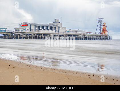 La jetée de Bournemouth, Dorset, UK Banque D'Images