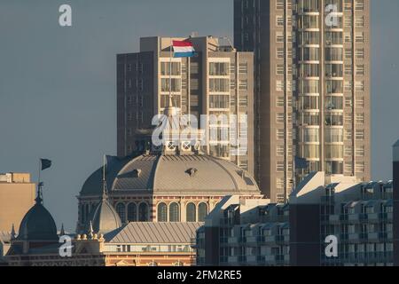 Vue sur 'Het Kurhaus' à Scheveningen, la haye, pays-Bas Banque D'Images