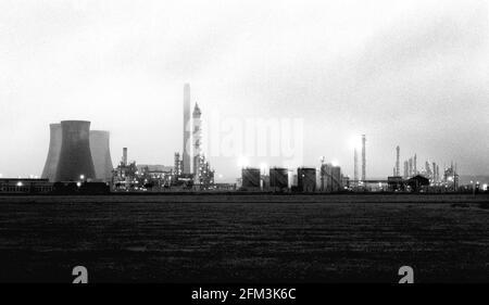 BP Chemical Plant à Port Talbot, dans le sud du pays de Galles juin 1998 Banque D'Images