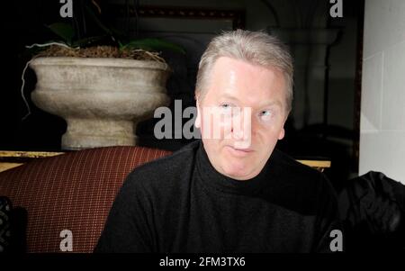 LE PROMOTEUR DE BOXE FRANK WARREN IMAGE DAVID ASHDOWN Banque D'Images