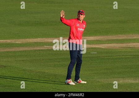 Alastair Cook d'Essex pendant Essex Eagles vs Sussex Sharks, Royal London un-Day Cup Cricket au terrain du comté de Cloudfm le 10 mai 2017 Banque D'Images