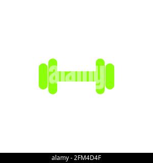 Concept Dumbell Icon Vector Design couleurs eps10 Illustration de Vecteur