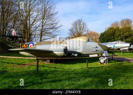 La Norfolk et Suffolk Aviation Museum Banque D'Images