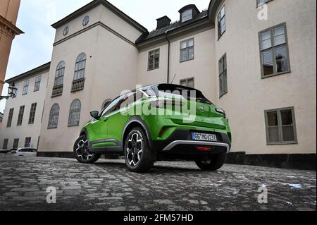 Opel Mokka-e car photo: Anders Wiklund / TT / code 10040 Banque D'Images