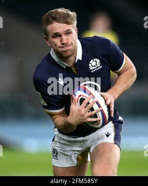 Photo du dossier datée du 06-02-2021 de Chris Harris, en Écosse. Date de publication : jeudi 6 mai 2021. Banque D'Images