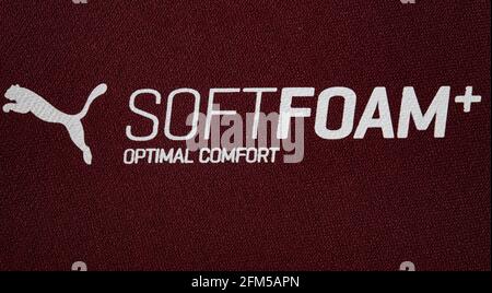 Herzogenaurach, Allemagne - 5 mai 2021 : semelle intérieure Puma SOFTFOAM+  optimal Comfort Photo Stock - Alamy