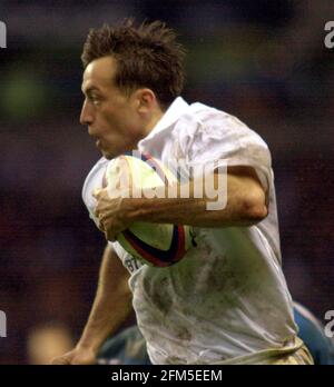 RUGBY ANGLETERRE V ARGENTINE À TWICKENHAM 25/11/2000. PHOTO DAVID ASHDOWN Banque D'Images