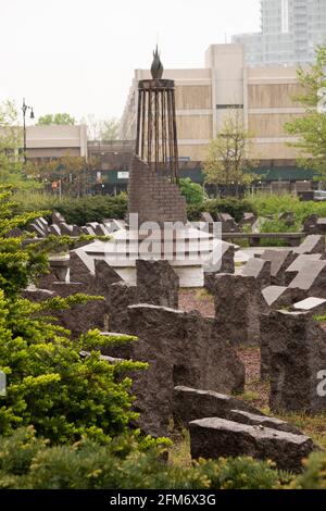 Shoah Memorial Park à Sheepshead Bay Brooklyn, New York Banque D'Images