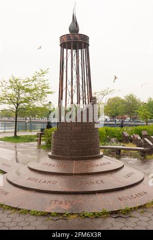 Shoah Memorial Park à Sheepshead Bay Brooklyn, New York Banque D'Images