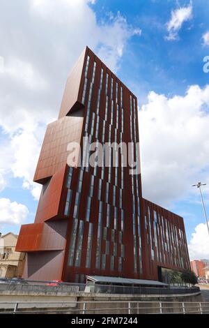 Broadcasting place, les nouveaux étudiants s'appartements dans le centre-ville de Leeds, West Yorkshire Banque D'Images