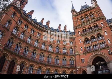 St Pancras Renaissance London Hotel Banque D'Images