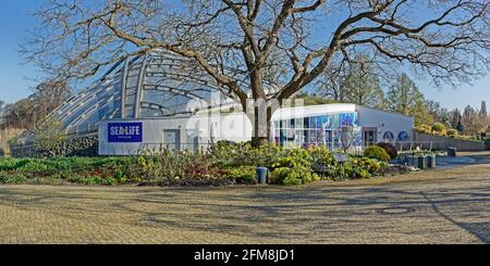 HQ Panorama - Sea Life Hannover im Berggarten, Hannover-Herrenhausen, Deutschland / Allemagne Banque D'Images